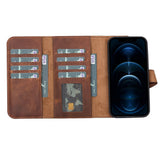 iPhone 13 Mini Uitneembare leren BookCase Hoesje