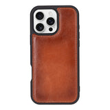 iPhone 16 Pro Uitneembare leren BookCase Hoesje