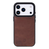 iPhone 17 Pro Max Uitneembare Leren Wallet Case - RFID, MagSafe & Kaarthouder