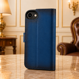 Bouletta iPhone 16e Uitneembare BookCase - Midnight Blue