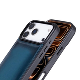 iPhone 17 Pro Max Uitneembaar leren Bookcase - Midnight Blue