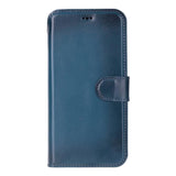 iPhone 17 Pro Uitneembaar leren Bookcase - Midnight Blue