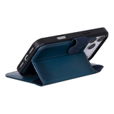 iPhone 17 Pro Uitneembaar leren Bookcase - Midnight Blue