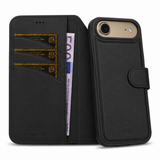 iPhone Air Uitneembaar leren Bookcase - Rustic Black
