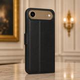 iPhone Air leren Solid Bookcase - Rustic Black