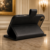 iPhone Air leren Solid Bookcase - Rustic Black