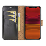 Bouletta iPhone 12 / 12 Pro Leren BookCase Luxe Portemonnee Hoesje