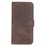 Bouletta iPhone 12 Mini Leren BookCase Portemonnee Hoesje