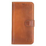 Bouletta iPhone 12 Mini Leren BookCase Portemonnee Hoesje