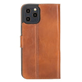 Bouletta iPhone 12 / 12 Pro Leren BookCase Luxe Portemonnee Hoesje