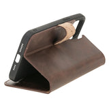 Bouletta iPhone 12 / 12 Pro Leren BookCase Luxe Portemonnee Hoesje