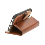 Bouletta iPhone 12 / 12 Pro Leren BookCase Luxe Portemonnee Hoesje