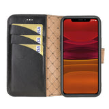 Bouletta iPhone 12 / 12 Pro Leren BookCase Luxe Portemonnee Hoesje