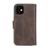 Bouletta iPhone 12 / 12 Pro Leren BookCase Luxe Portemonnee Hoesje