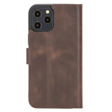 Bouletta iPhone 12 Mini Leren BookCase Portemonnee Hoesje