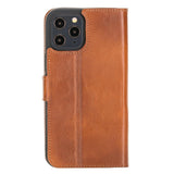 Bouletta iPhone 12 / 12 Pro Leren BookCase Luxe Portemonnee Hoesje