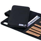 iPhone 7/8 & SE (2020/2022) uitneembare leren BookCase Hoesje