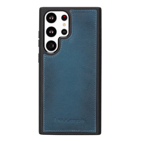 Bouletta Samsung Galaxy S23  Portemonnee BackCover met ritssluiting - Midnight Blue