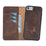 Bouletta - iPhone 6(S) - Uitneembare BookCase - Antic Coffee