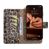 Bouletta - iPhone 12 (Pro) - Uitneembare BookCase - Smooth Leopard
