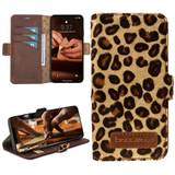 Bouletta - iPhone 12 mini - BookCase - Furry Leopard