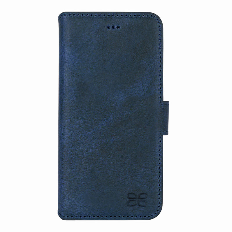 Bouletta - iPhone 12 (Pro) - BookCase - Antic Blue
