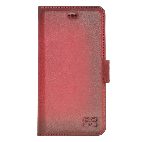Bouletta - iPhone 11 BookCase - Dark Red