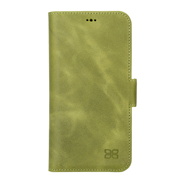 Bouletta iPhone 14 Pro BookCase - Andalusian Green
