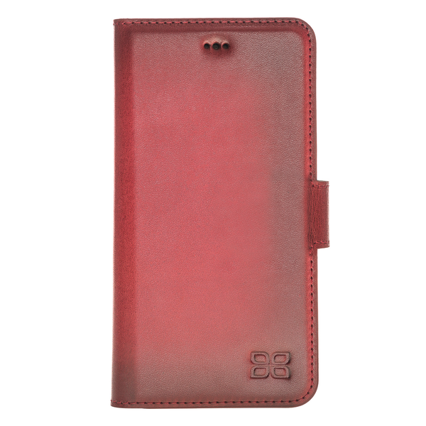 Bouletta iPhone 14 Pro BookCase - Burned Red