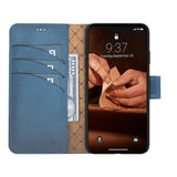 Bouletta - iPhone 13 Pro Max - Uitneembare BookCase - Midnight Blue