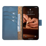 Bouletta iPhone 13 mini Uitneembare BookCase - Midnight Blue