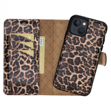 Bouletta - iPhone 13 Pro - Uitneembare BookCase - Smooth Leopard