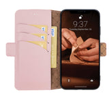 Bouletta iPhone 14 Pro BookCase - Nude Pink