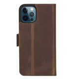Bouletta - iPhone 12 Pro Max - BookCase - Antic Coffee