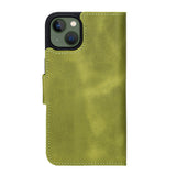 Bouletta iPhone 14 Plus Uitneembare BookCase - Andalusian Green