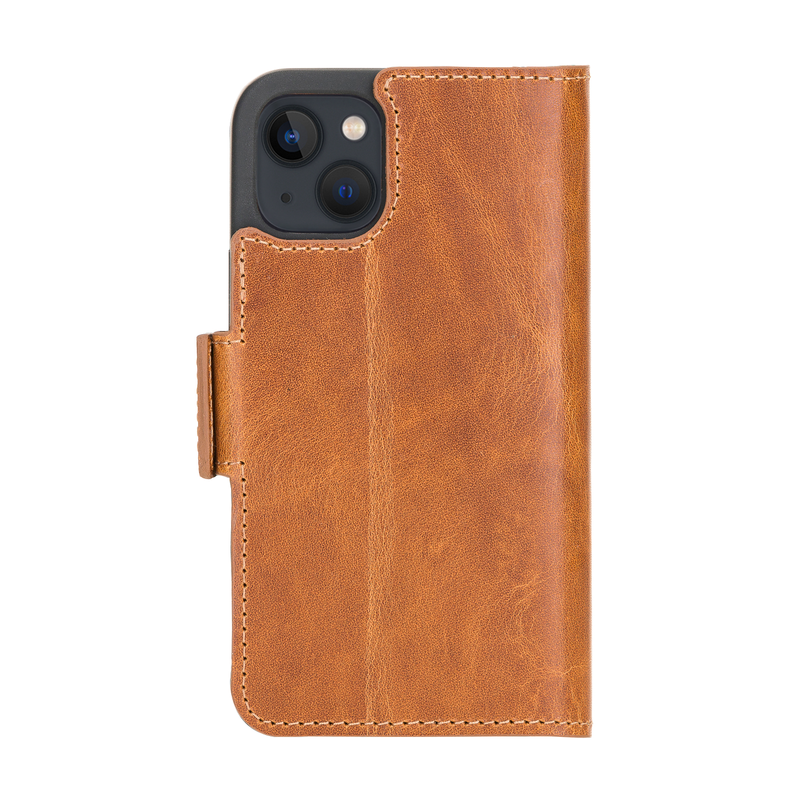 Bouletta - iPhone 13 - BookCase - Vegetal Tan