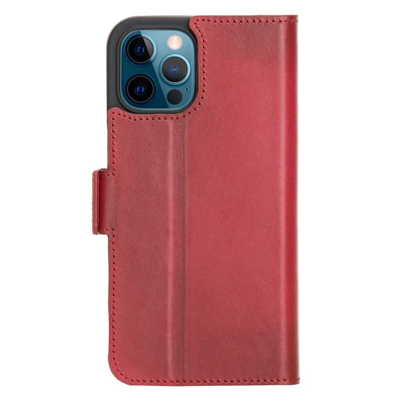 Bouletta - iPhone 13 Pro - BookCase - Burned Red