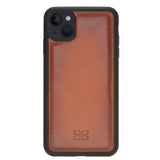 Bouletta iPhone 13 Uitneembare BookCase - Burned Cognac