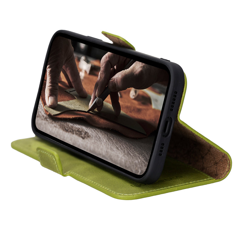 Bouletta iPhone 14 BookCase - Andalusian Green