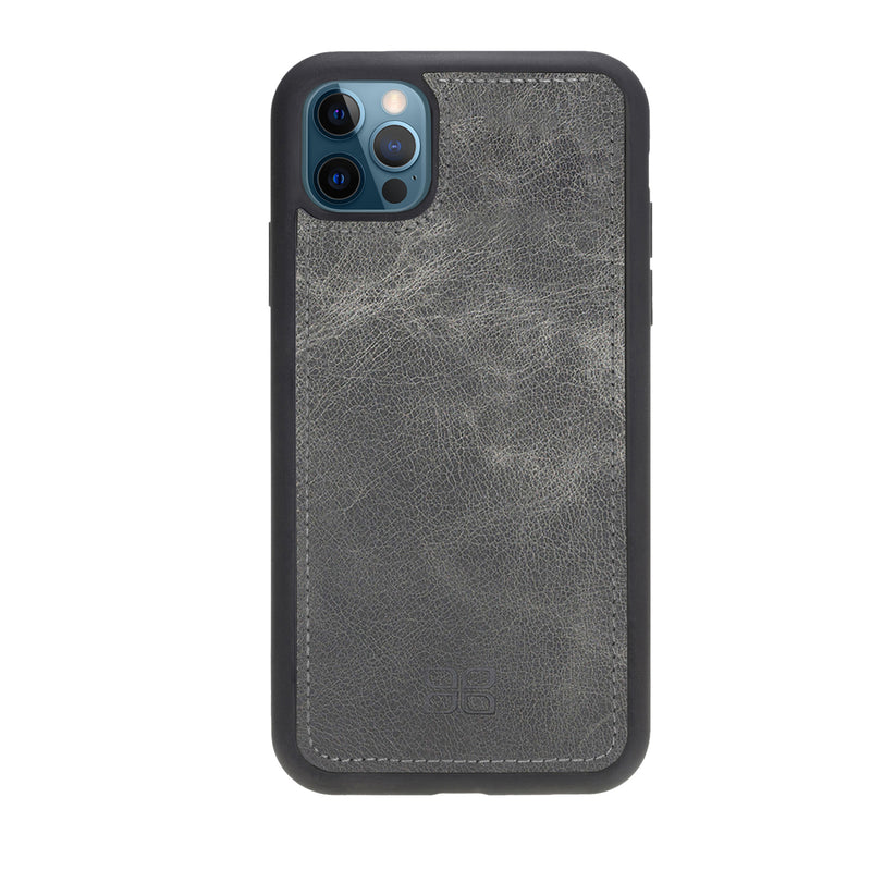 Bouletta - iPhone 12 Pro Max - Uitneembare BookCase - Marble Grey