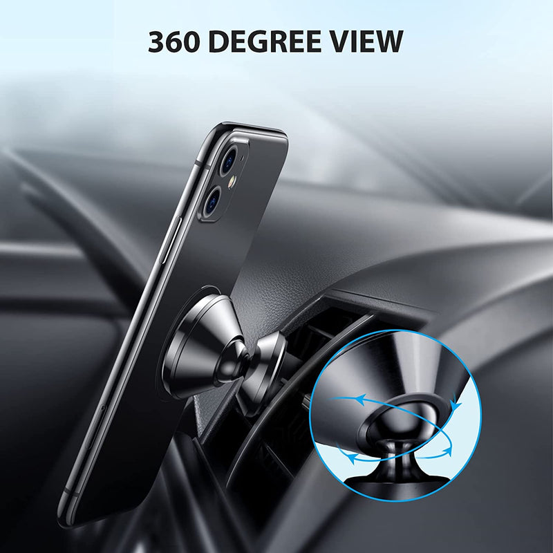 Perfeqt Autohouder telefoonhouder ventilatierooster 360° Universeel voor o.a. iPhone Samsung