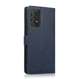 Perfeqt Samsung A53 Uitneembare PU leder hoesje met koord - Antic Blue