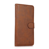 Perfeqt iPhone 14 Plus Uitneembare PU leder hoesje met koord - Antic Brown