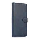 Perfeqt iPhone 14 Pro Max Uitneembare PU leder hoesje met koord - Antic Blue