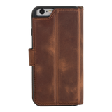 Bouletta - iPhone 6(S) - Uitneembare BookCase - Antic Coffee