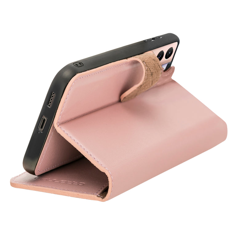 Samsung Galaxy S21 - Uitneembare  BookCase - Nude Pink