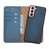 Bouletta Samsung Galaxy S22 Uitneembare BookCase - Midnight Blue