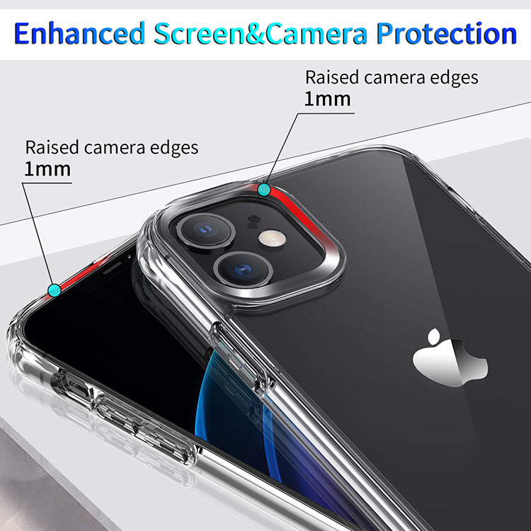 Perfeqt iPhone 12 (Pro) Transparant Siliconen hoesje