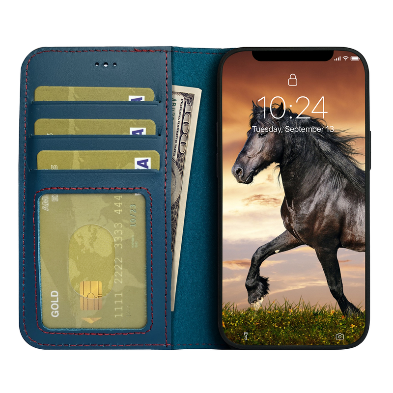 Pulledro iPhone 13 Pro Max Uitneembare BookCase - Reȸlue