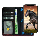 Pulledro iPhone 12 (Pro) Uitneembare BookCase - Reȸlack